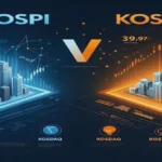 코스피 코스닥 차이 비교 인포그래픽, KOSPI와 KOSDAQ 시장 특징 대비