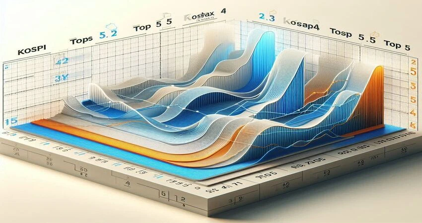코스피 코스닥 대표 종목 TOP 5 비교, 시가총액 상위 주식 리스트