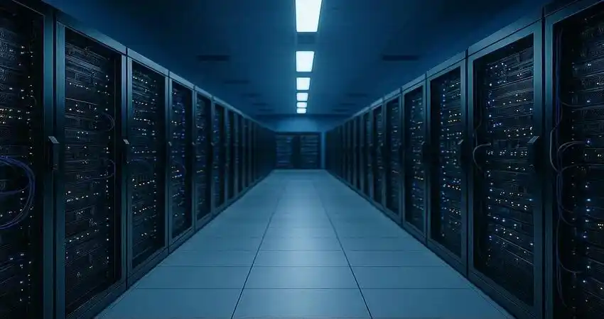 세레브라스(CBRS)가 운영하는 AI 컴퓨팅 데이터센터 서버룸 내부 모습